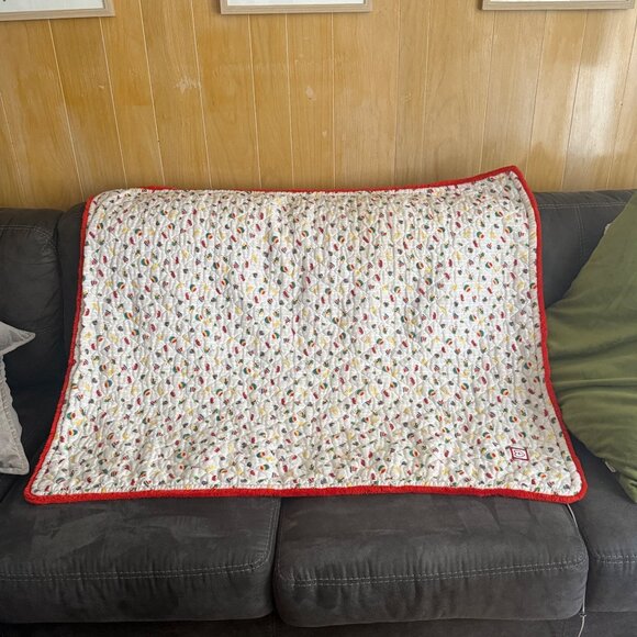 Vintage Handmade Baby Quilt - Picture 4 of 5